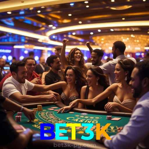 BET3K: Jogos de Mesa ao Vivo - Imersão Total, Slots - Grandes Prêmios, Roleta - Altas Chances